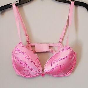 Victoria's Secret Pink Logo Bra